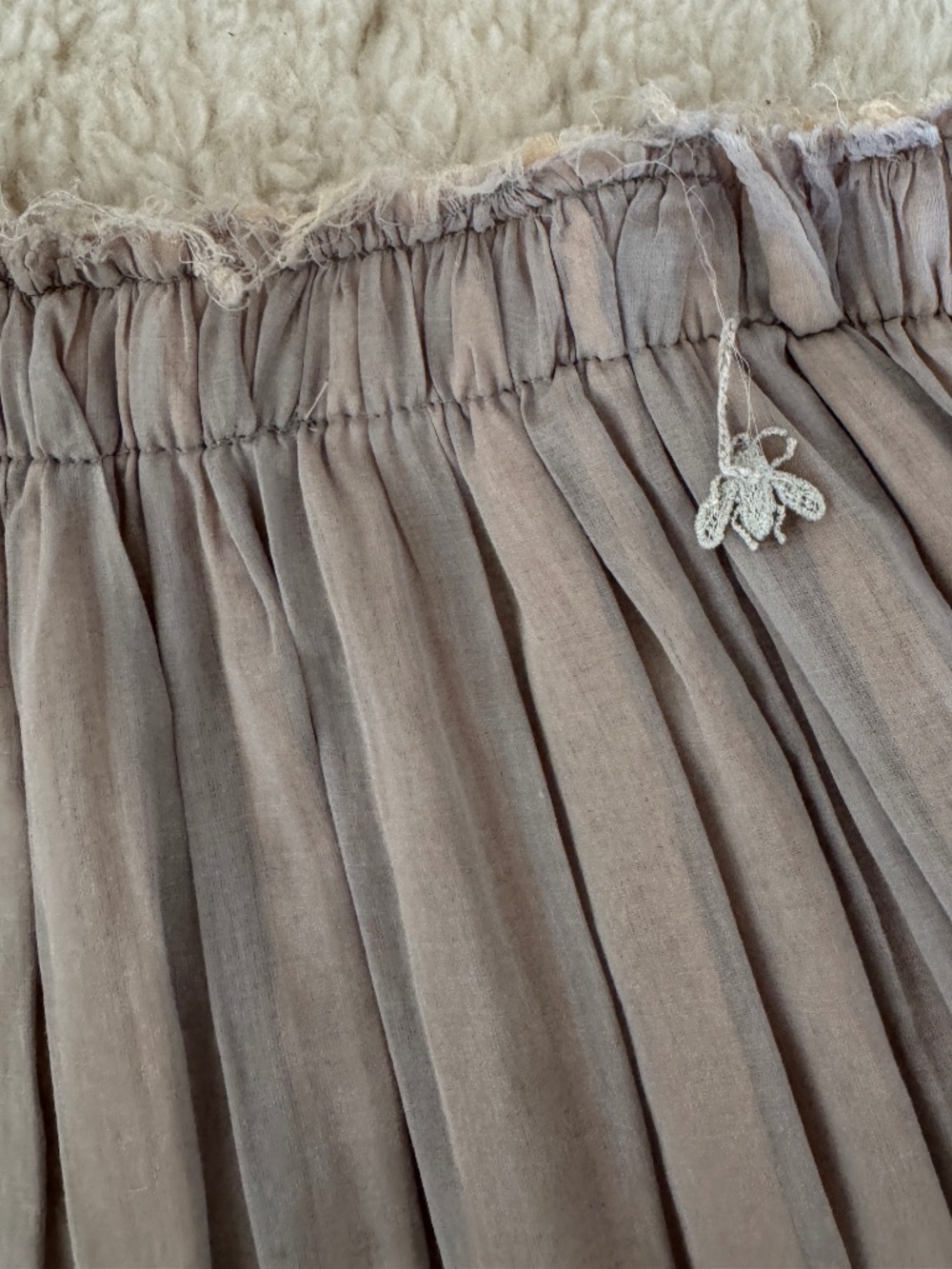 Antipast Cotton Voile Double Layer Skirt - New - Picture 2 of 5